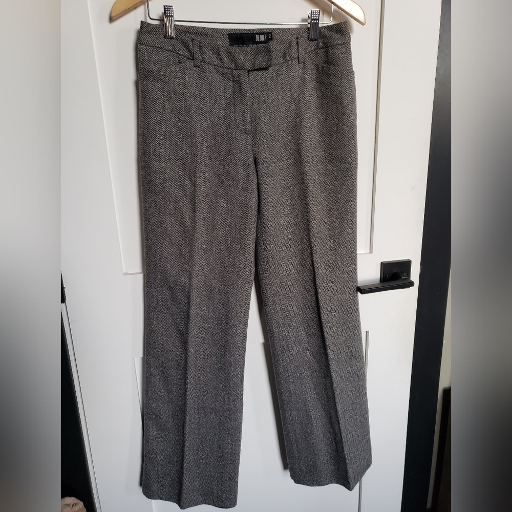 Wool blend dress pants